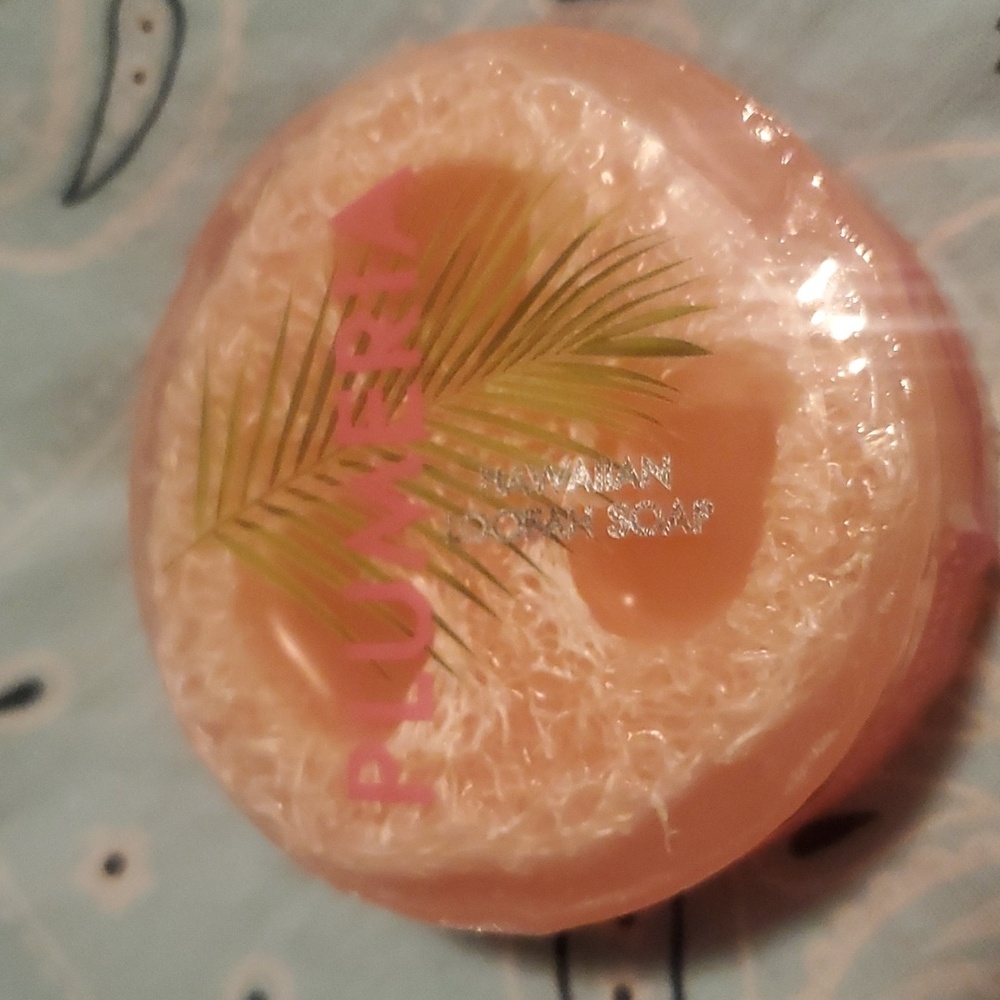 PLUMERIA Hawaiian Loofah Soap Maui Soap Company